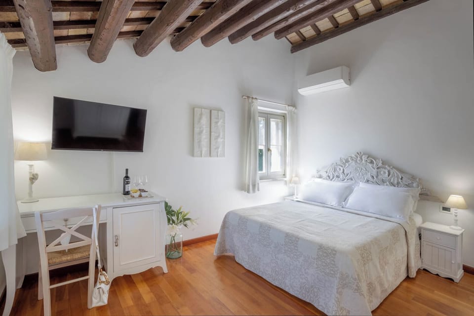 Romantic Double Room, Mountain View | In-room safe, desk, laptop workspace, free WiFi