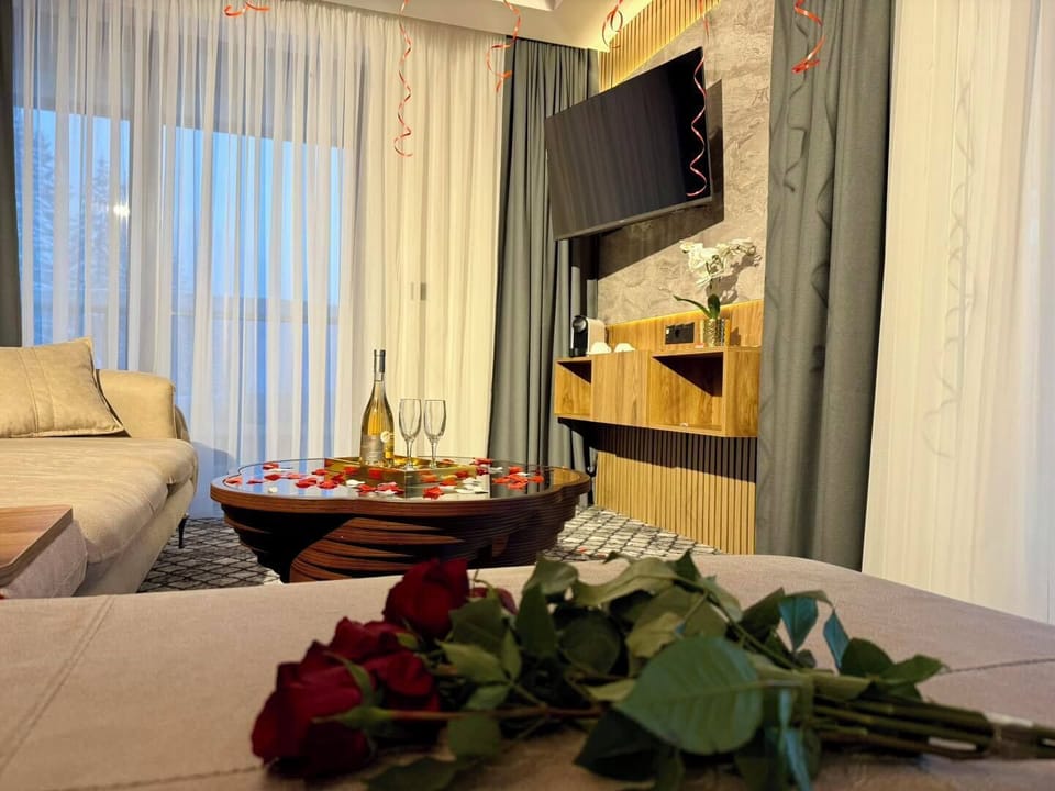 Deluxe Apartment, Balcony, Lake View | Desk, laptop workspace, free WiFi