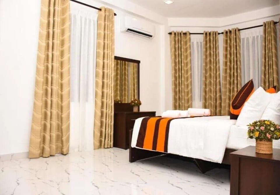Deluxe Quadruple Room, Garden View | Desk, soundproofing, iron/ironing board, free WiFi