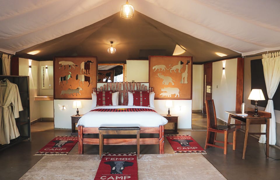 Executive Tent, Park View | 1 bedroom, desk, laptop workspace, free WiFi