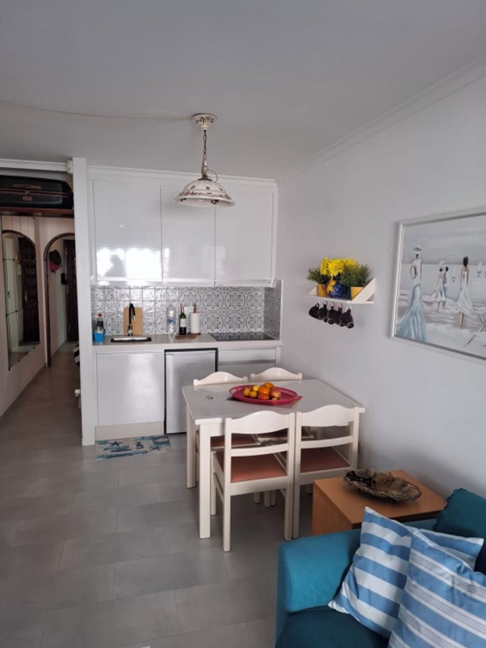 Apartment, 1 Bedroom, Smoking, Balcony | Dining room