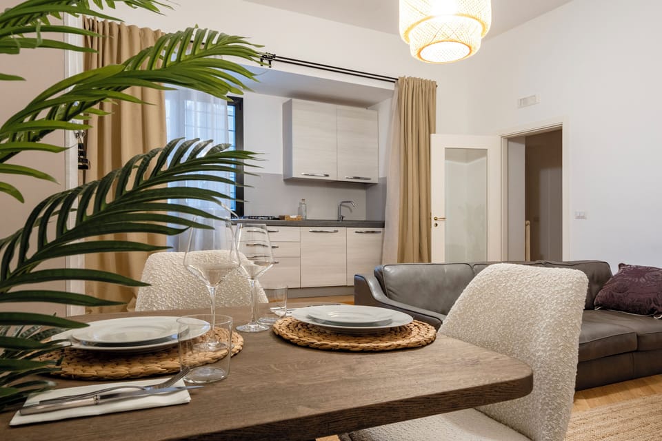 Apartment, 2 Bedrooms, Patio | Living area | Flat-screen TV