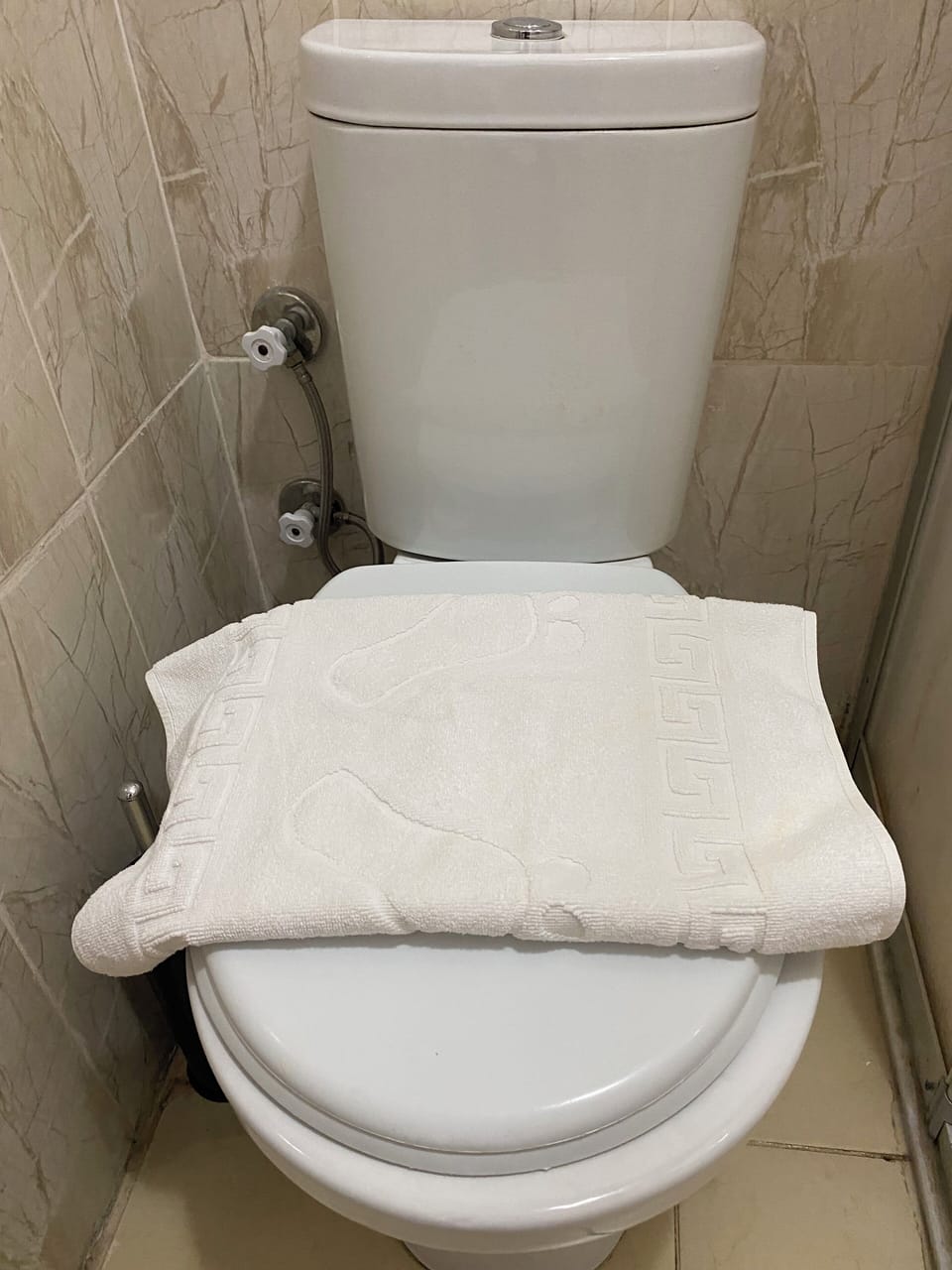 Shower, free toiletries, hair dryer, bathrobes