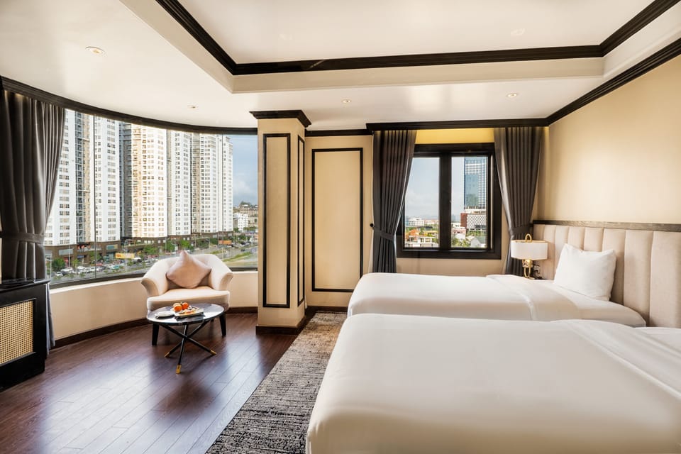 Premier Double Room, Sea View | In-room safe, desk, blackout drapes, free WiFi