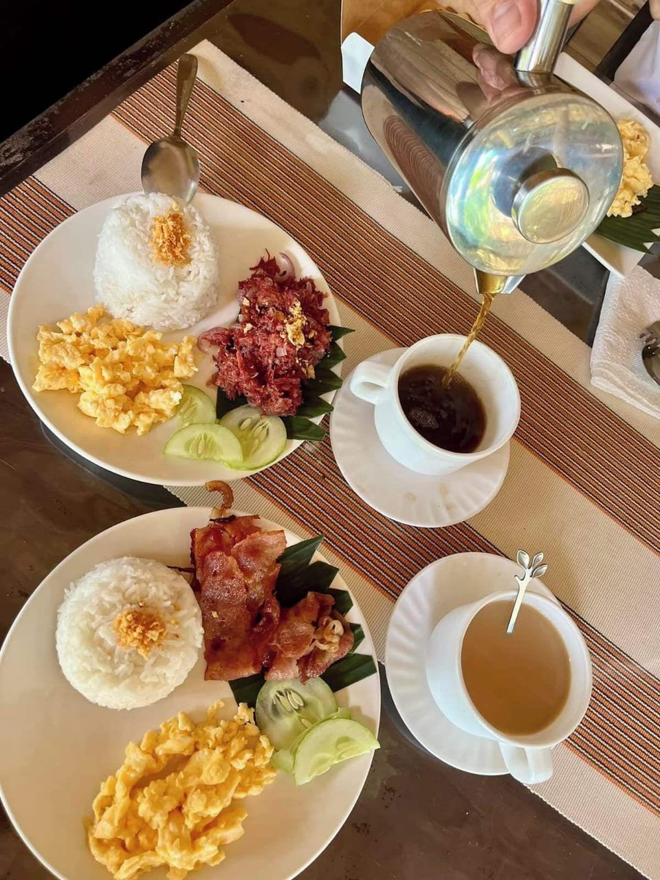 Free daily local cuisine breakfast