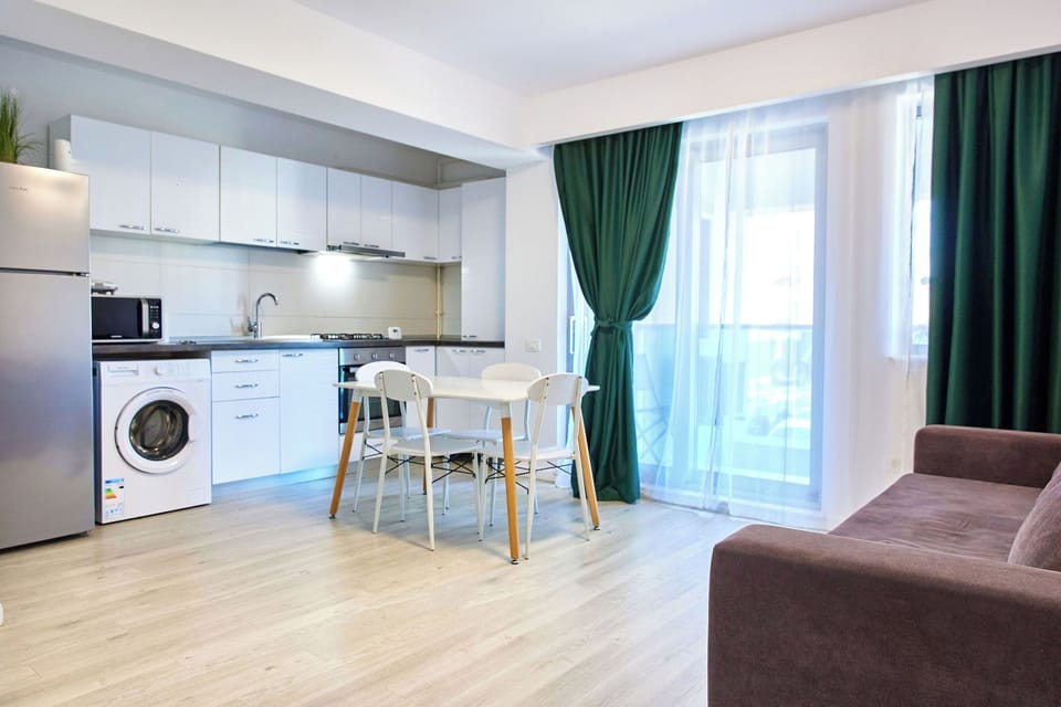 Family Apartment | Living area | 110-cm TV with cable channels