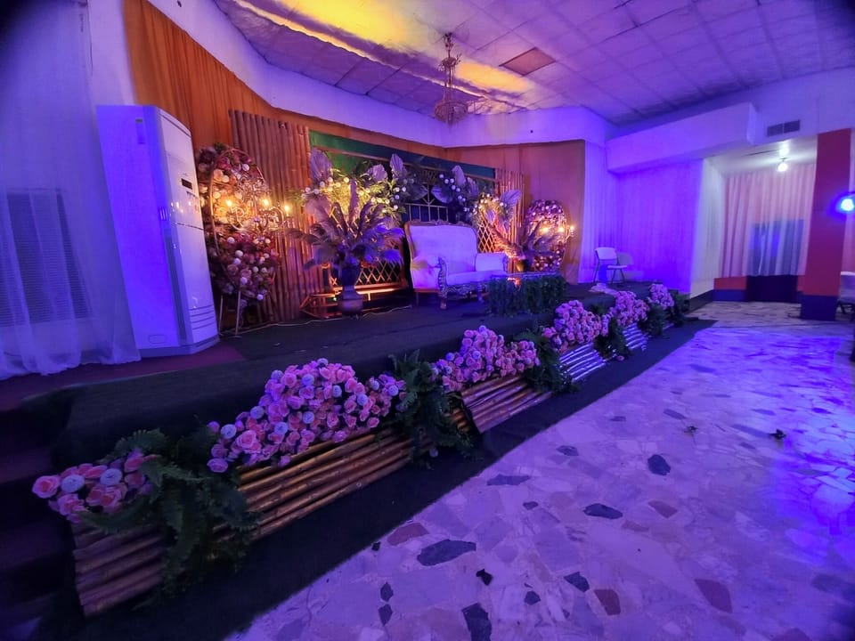 Indoor wedding