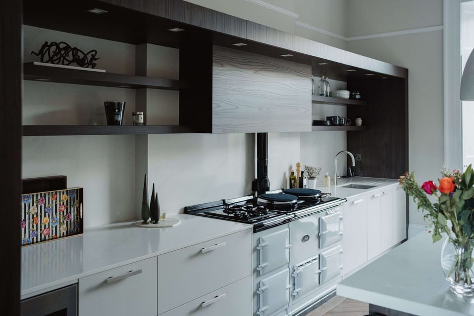 Townhome, Balcony | Private kitchen | Espresso maker, toaster, freezer, kitchen islands