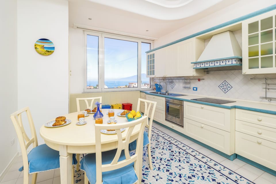 Luxury Apartment, Sea View | Private kitchen | Espresso maker, electric kettle
