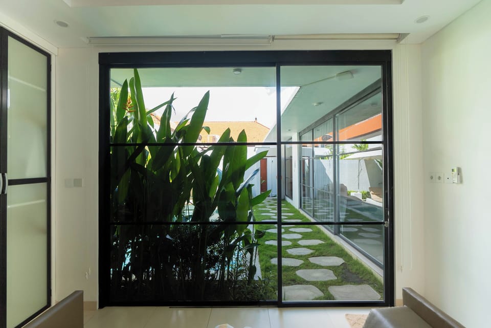 Luxury Villa, 2 Bedrooms, Balcony, Pool View | In-room safe, desk, soundproofing, iron/ironing board
