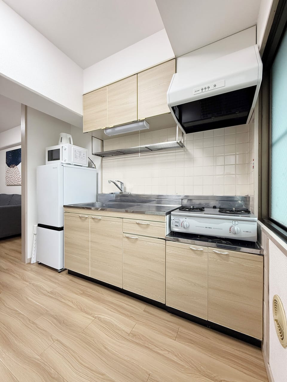 Family Apartment, Non Smoking | Private kitchenette | Electric kettle