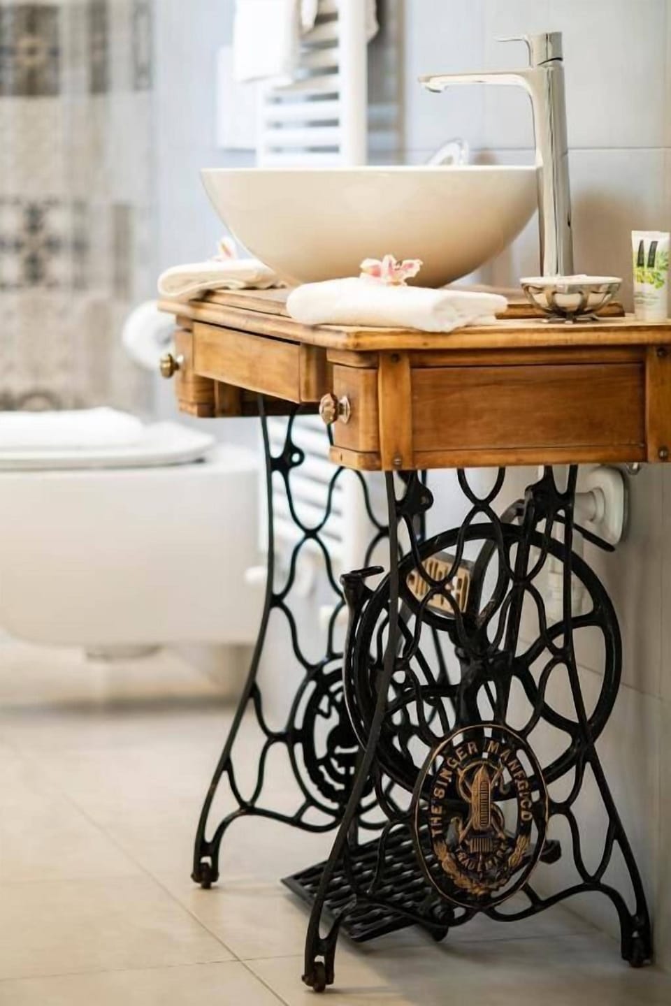 Comfort Double or Twin Room | Bathroom | Shower, hair dryer, towels, soap