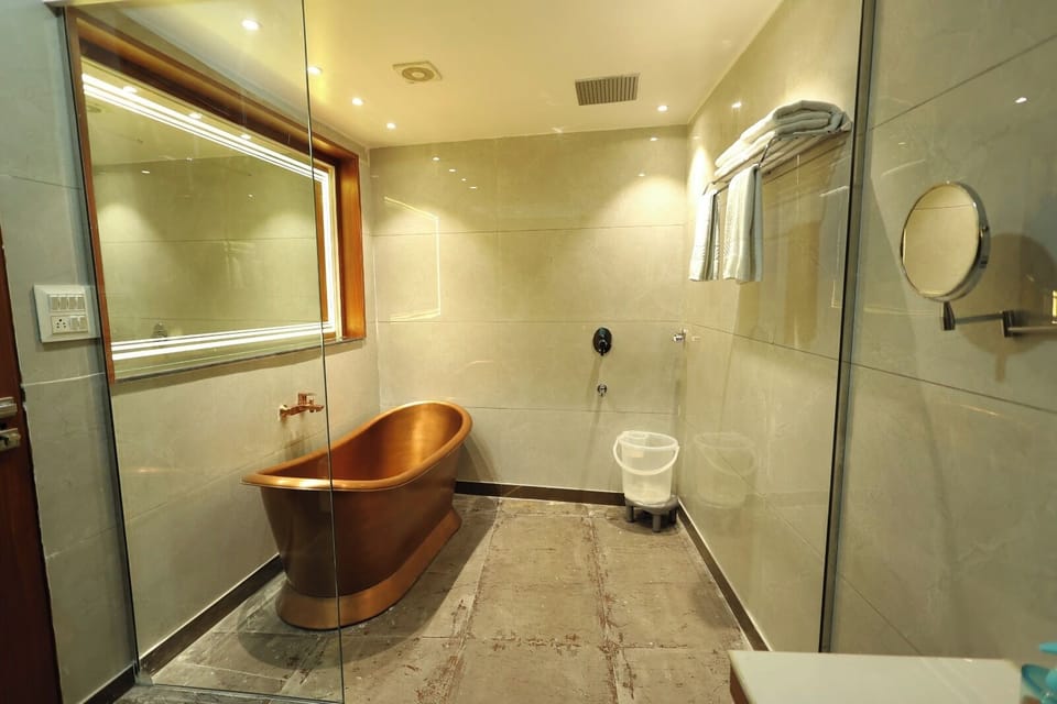 Luxury Suite, Balcony, Resort View | Premium bedding, memory foam beds, individually furnished, desk