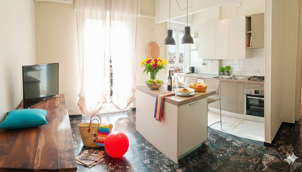 Apartment, Balcony | Private kitchen | Electric kettle