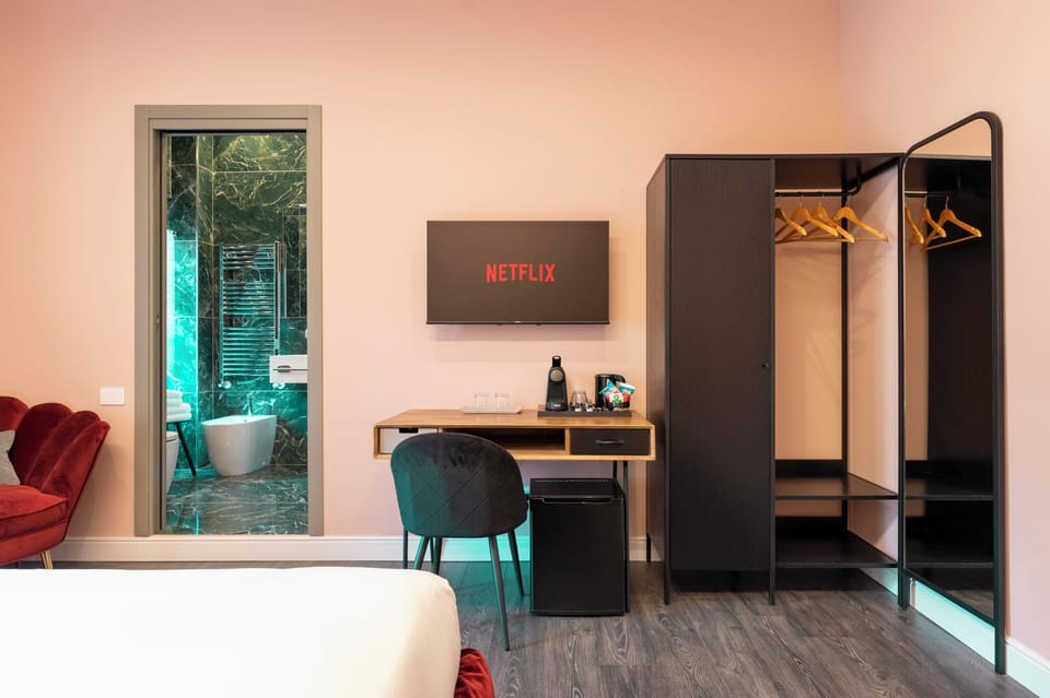 Superior Double Room, City View | Premium bedding, down comforters, memory foam beds, minibar