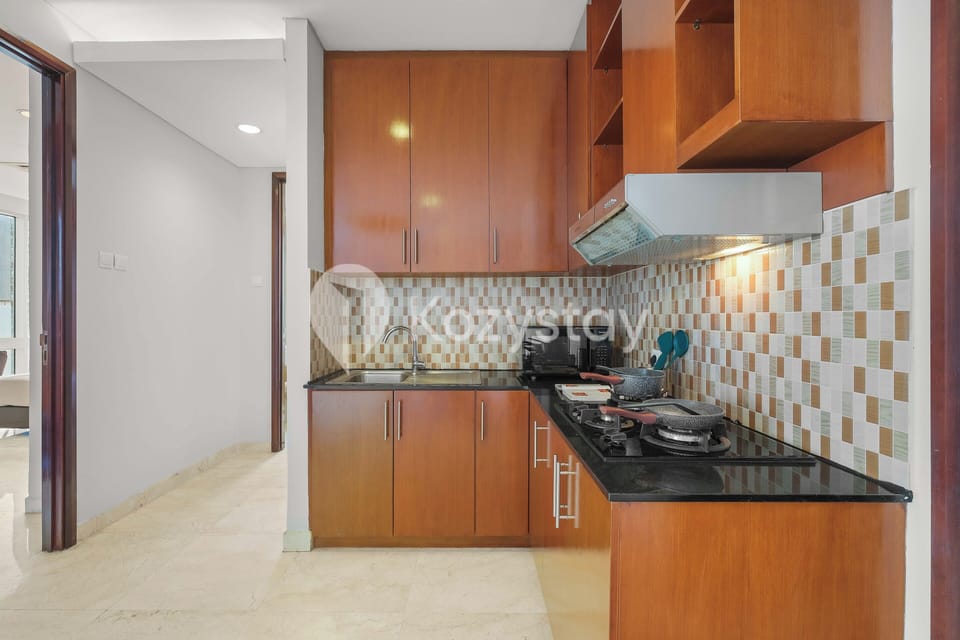 Microwave, dining tables
