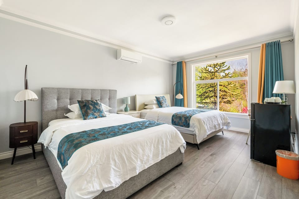 Comfort Twin Room, 2 Double Beds, Non Smoking | Desk, laptop workspace, WiFi (free)