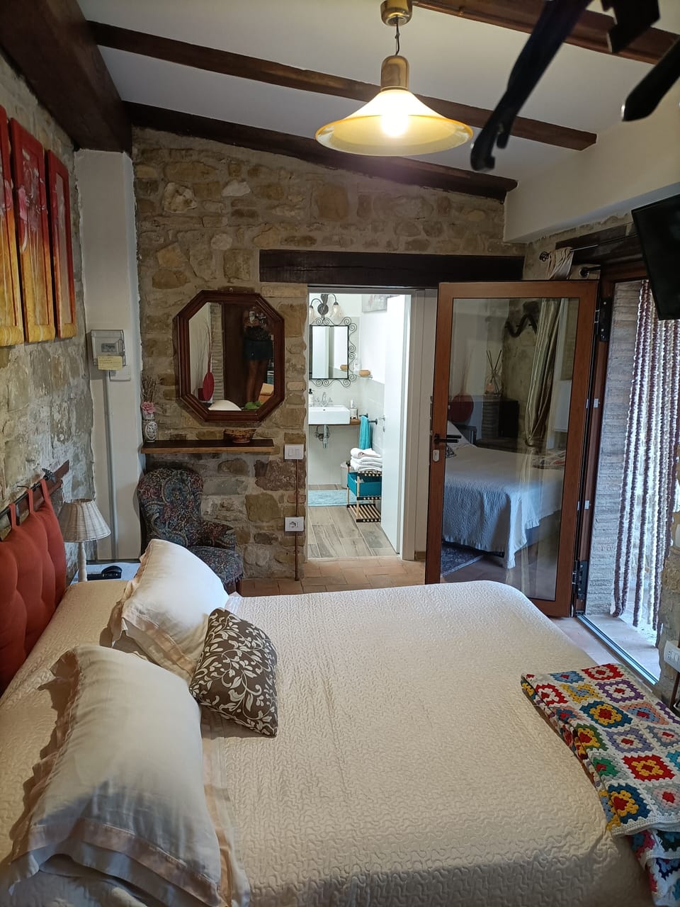 Deluxe Double Room, Hill View | Frette Italian sheets, premium bedding, down comforters, WiFi (free)
