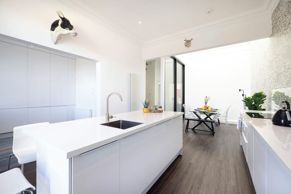 Comfort Apartment, City View | Private kitchen | Coffee/tea maker, electric kettle, toaster