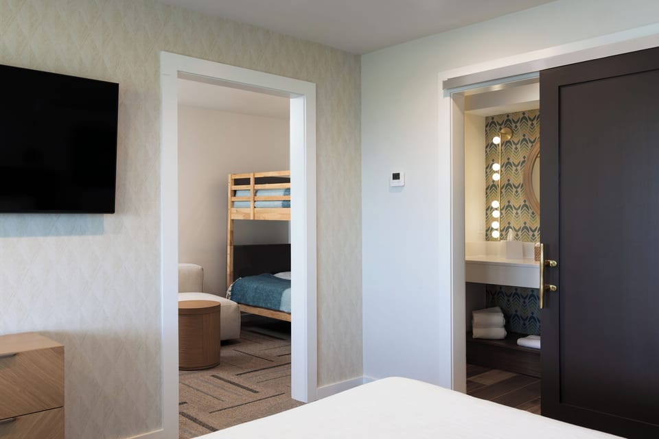 Deluxe Room, Multiple Beds, Ocean View | Premium bedding, pillowtop beds, blackout drapes, soundproofing