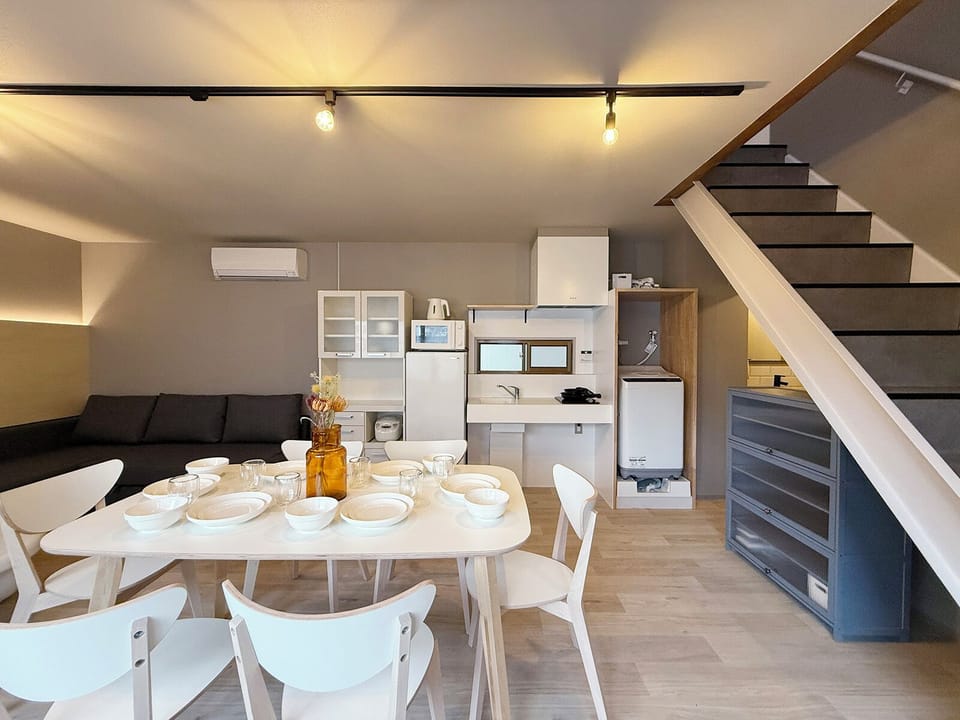 Superior Apartment, Non Smoking | Living area | 55-inch Smart TV with digital channels