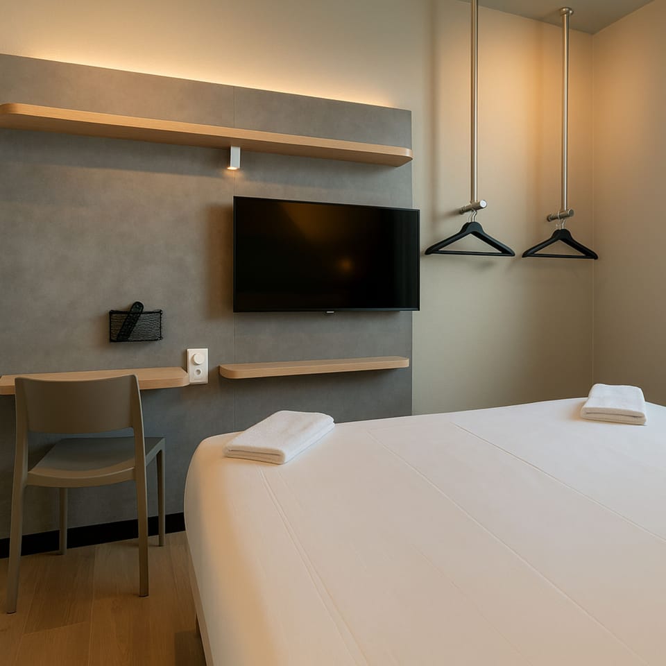 Standard Room, Multiple Beds, Accessible | Living area | Offices