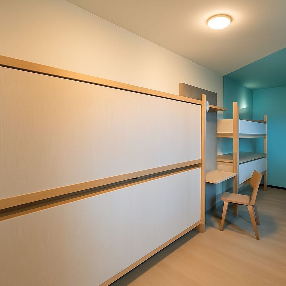 Room, Multiple Beds (Tribu) | Premium bedding, Select Comfort beds, laptop workspace, soundproofing