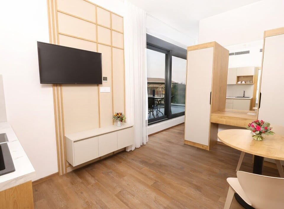 Standard Studio Suite | Living area | 40-inch LED TV with digital channels