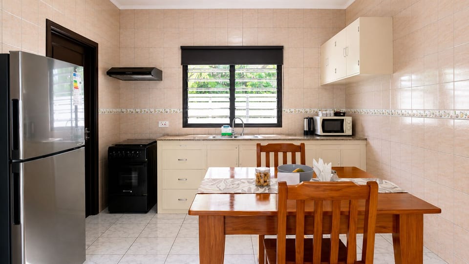 Microwave, stovetop, toaster, highchair
