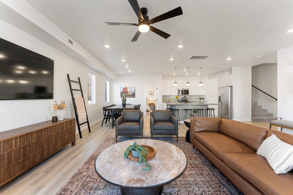 Townhome, 5 Bedrooms | Living area | Smart TV
