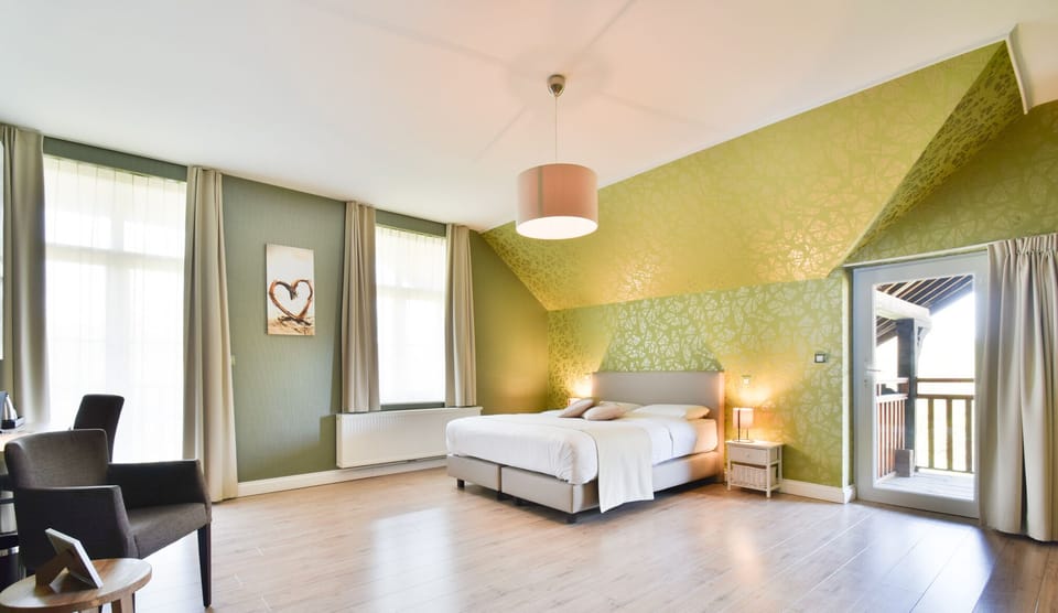Deluxe Double Room, Garden View | Premium bedding, blackout drapes, soundproofing, WiFi (free)
