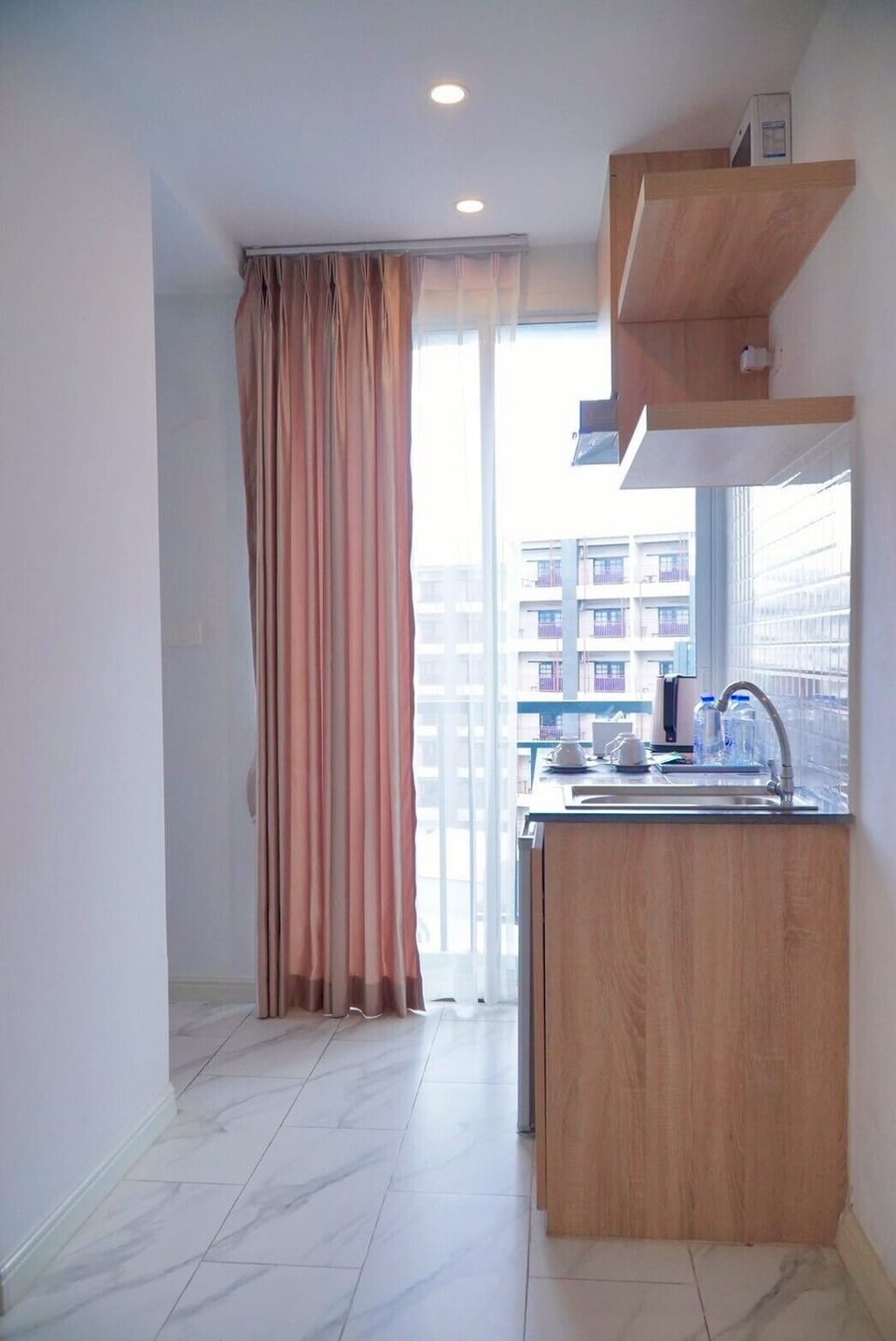 Junior Room, 2 Bedrooms | Private kitchen | Fridge, microwave, oven, espresso maker