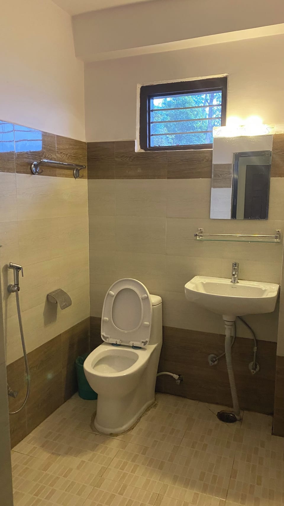 Towels, soap, toilet paper