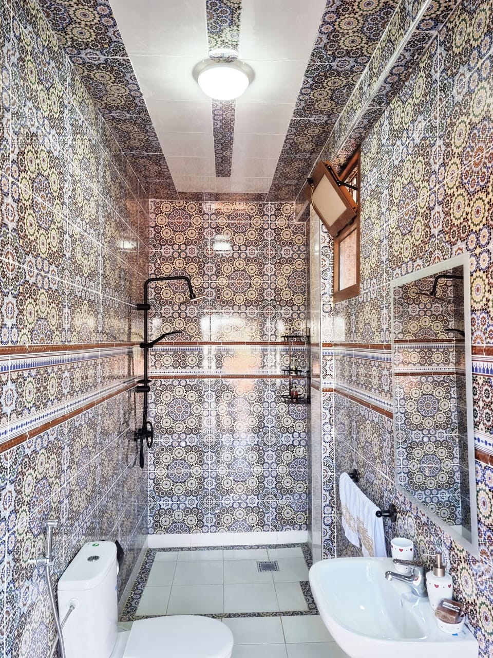 Superior Double or Twin Room, Mountain View | Bathroom | Shower, free toiletries, hair dryer, towels