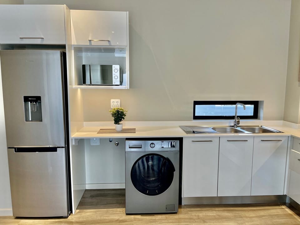 Basic Apartment, Patio | Private kitchen | Electric kettle