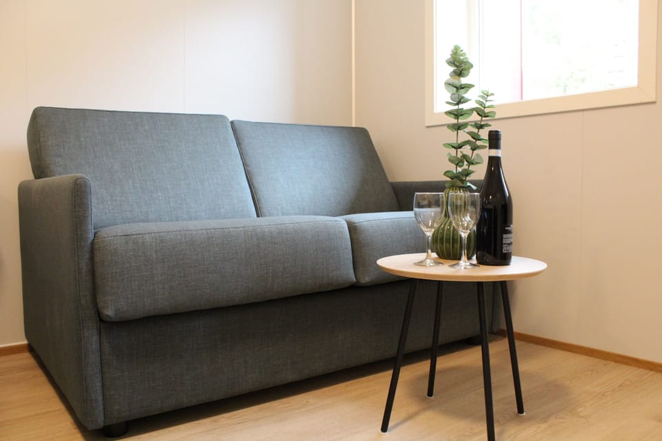 Double Room, Private Bathroom, Courtyard View | Living area