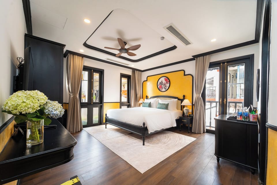 Deluxe Double Room, 1 King Bed, Non Smoking, City View | View from room