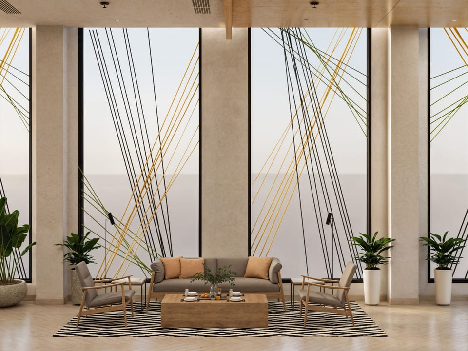 Lobby sitting area