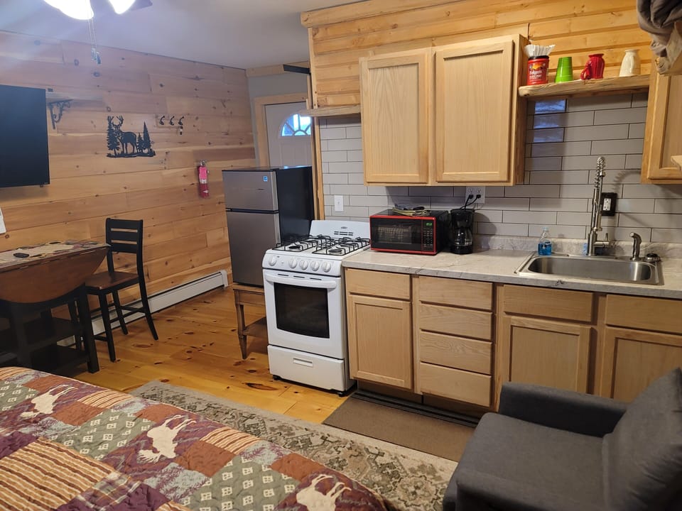 Studio, Mountain View | Private kitchen | Shared fridge, microwave