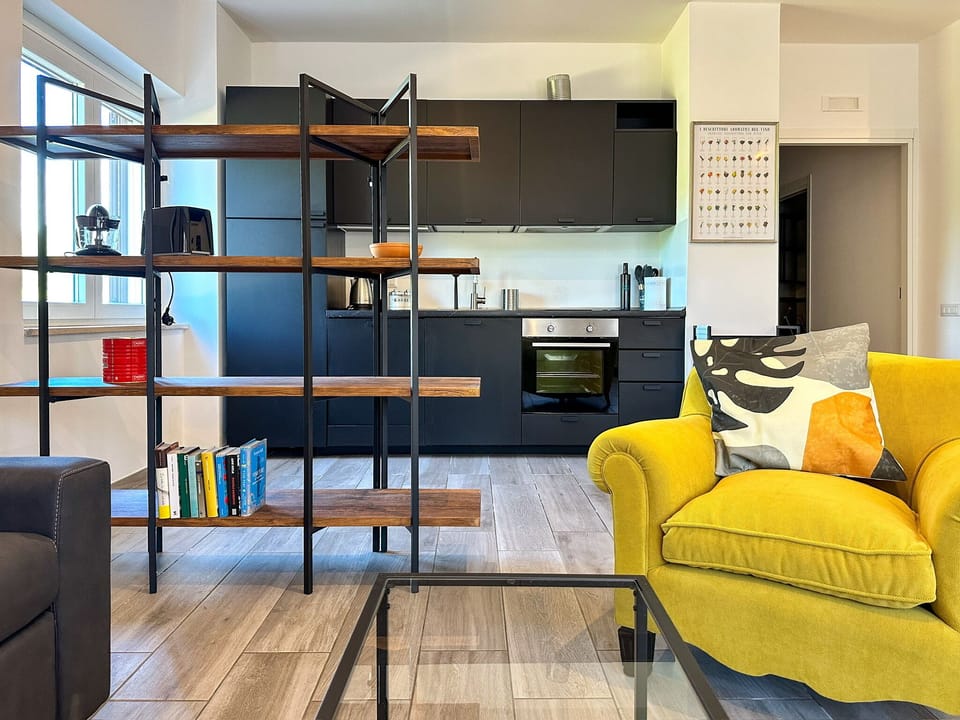 Apartment, Courtyard View | Living area | 60-inch Smart TV with digital channels