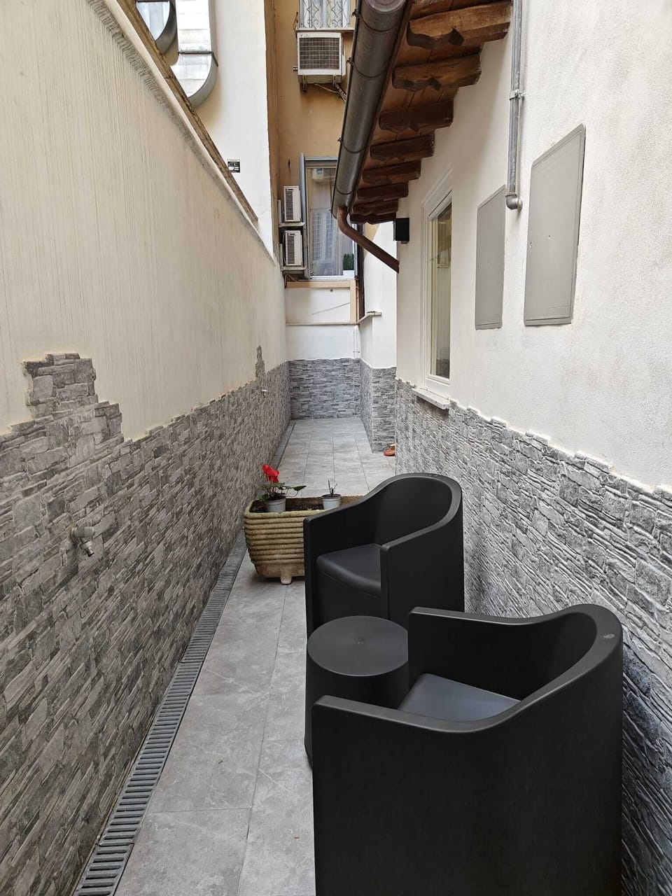 Triple Room, 1 Double Bed with Sofa bed | Terrace/patio