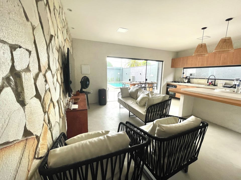 House | Living area | Flat-screen TV