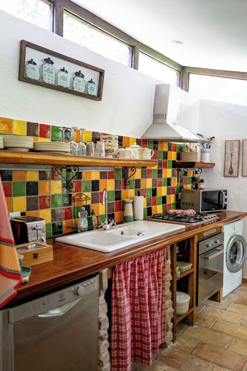 Family Apartment, Patio, Garden View | Private kitchen | Espresso maker, coffee/tea maker, electric kettle, highchair