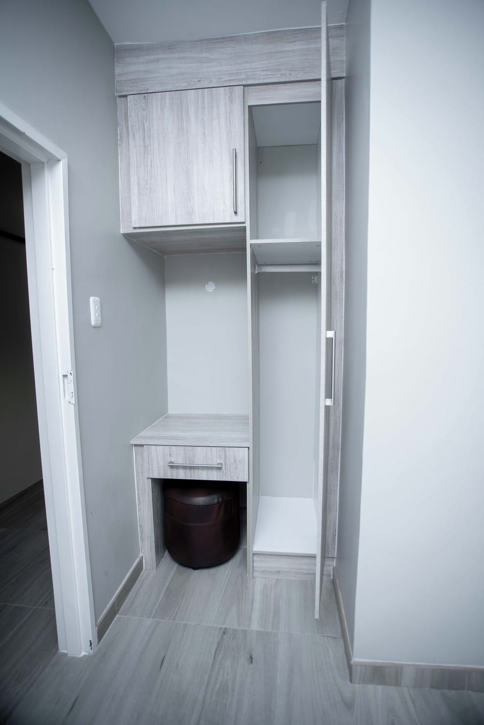 Standard Double Room, Patio | Bathroom | Shower, towels, soap, shampoo