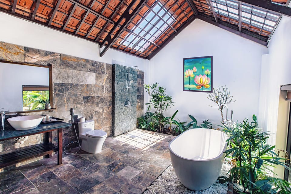 Family Bungalow, Garden View | Bathroom | Slippers, bidet