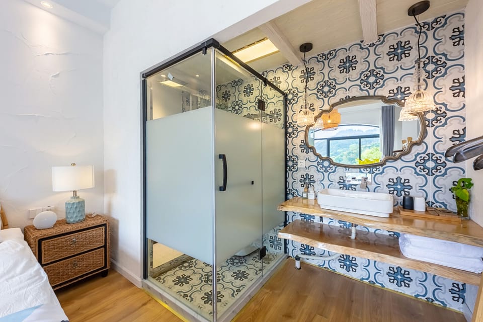 Family Triple Room, Balcony, Hill View | Bathroom | Free toiletries, hair dryer, towels, soap