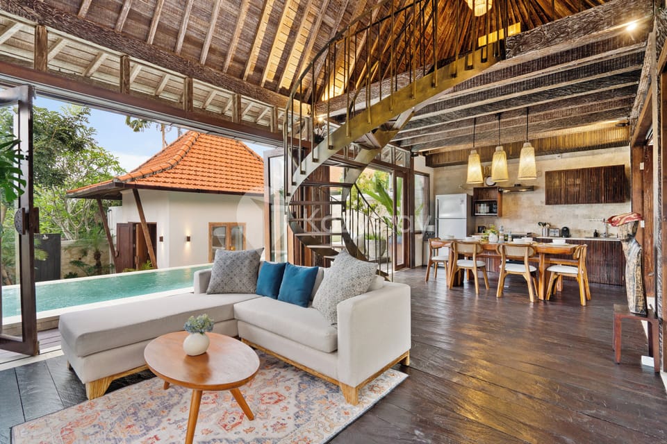 Villa, 3 Bedrooms, Private Pool | Living area | Flat-screen TV