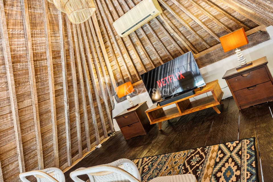 Villa, 3 Bedrooms, Private Pool | Living area | Flat-screen TV