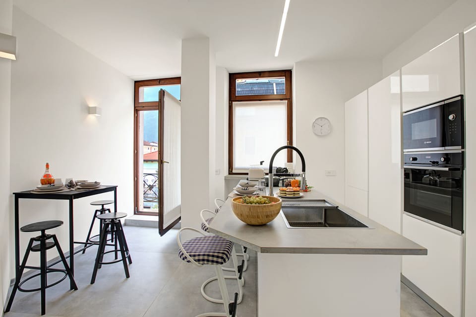 Family Apartment, Multiple Bedrooms (Quiet Oasis In Riva Heart) | Private kitchen | Fridge, microwave, oven, stovetop