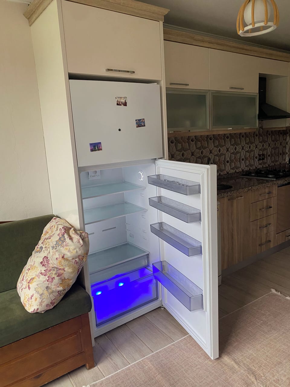 Basic Apartment, Balcony, Mountain View | Private kitchen